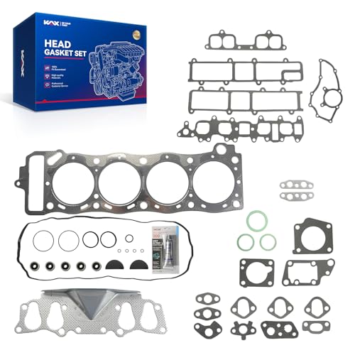 Image of KAX HS26185PT-2 Head Gasket Set Compatible with Toyota Pickup 1985-1995, 4Runner 1985-1995, Celica 1985, for 2.4L Engine Cylinder Head Gasket Kits with Bolts