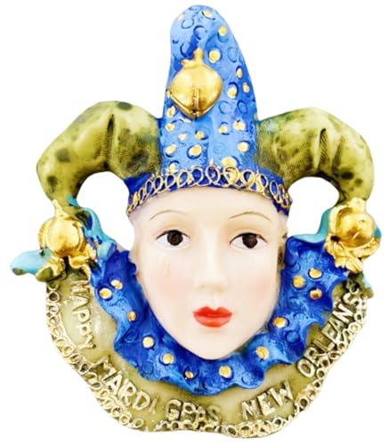 Calamita da frigorifero New Orleans USA, souvenir turistico, decorazione 3D creativa