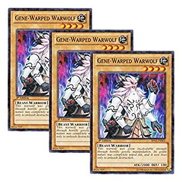 遊戯王 Gene-Warped Warwolf 1st Edition 2枚専用 Amazon.co.jp: 【 3枚セット 】遊戯王 英語版 BP02-EN002 Gene-Warped