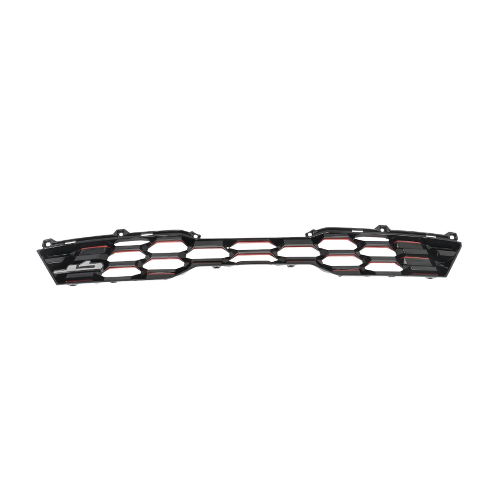 Amazon.com: LABLT Front Bumper Upper Grille Red Replacement for