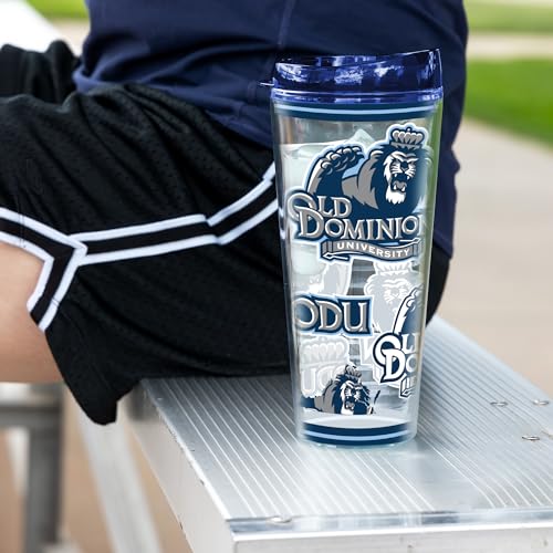 Image of Rico Industries NCAA College Double Wall Mayhem 16oz Or 20oz Tritan Tumbler W Lid