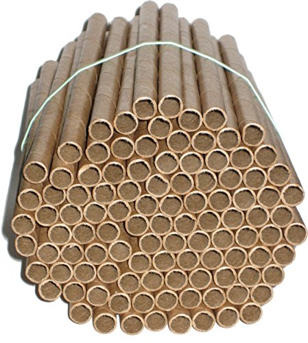 Mason Bee Nest Tubes - 100 Tubes
