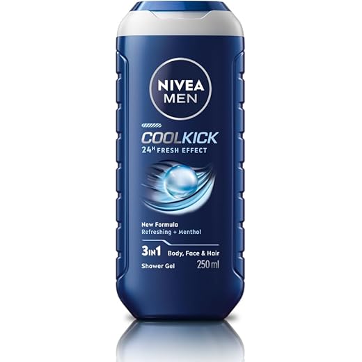 NIVEA Men Cool Kick Body Wash 250ml 250 ml