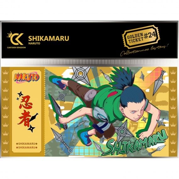 Cartoon Kingdom - Golden Ticket Naruto - V2 Shikamaru - 3760375864184