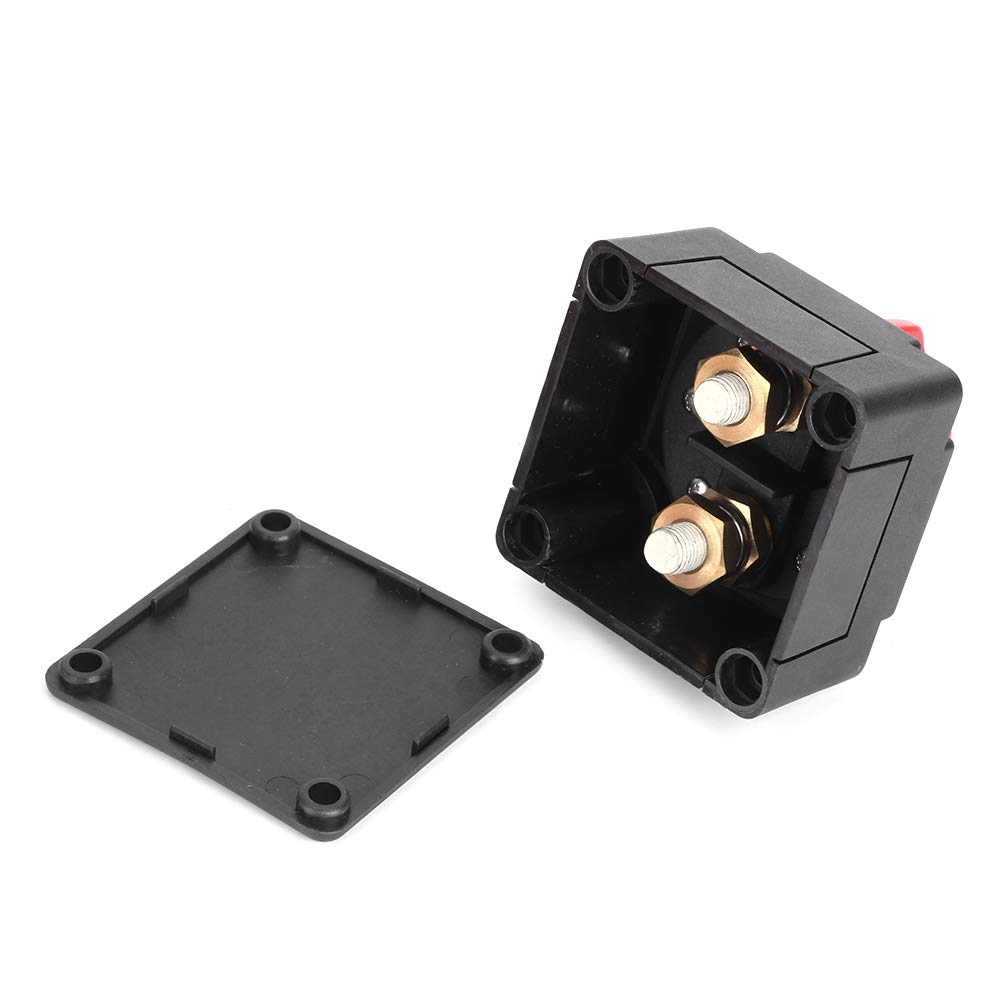 DC 12V 24V wyłącznik akumulatora główny izolator odcięcia zasilania wyłącznik przeciwwyciekowy do samochodu RV łódź obudowa z tworzywa ABS 300A prąd znamionowy 1000A prąd chwilowy