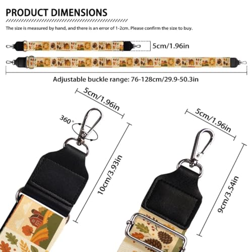 Image of Jeiento Wide Purse Strap Wide Shoulder Strap Adjustable Replacement Belt Soft Guitar Shoulder Straps for Women Girls Gifts