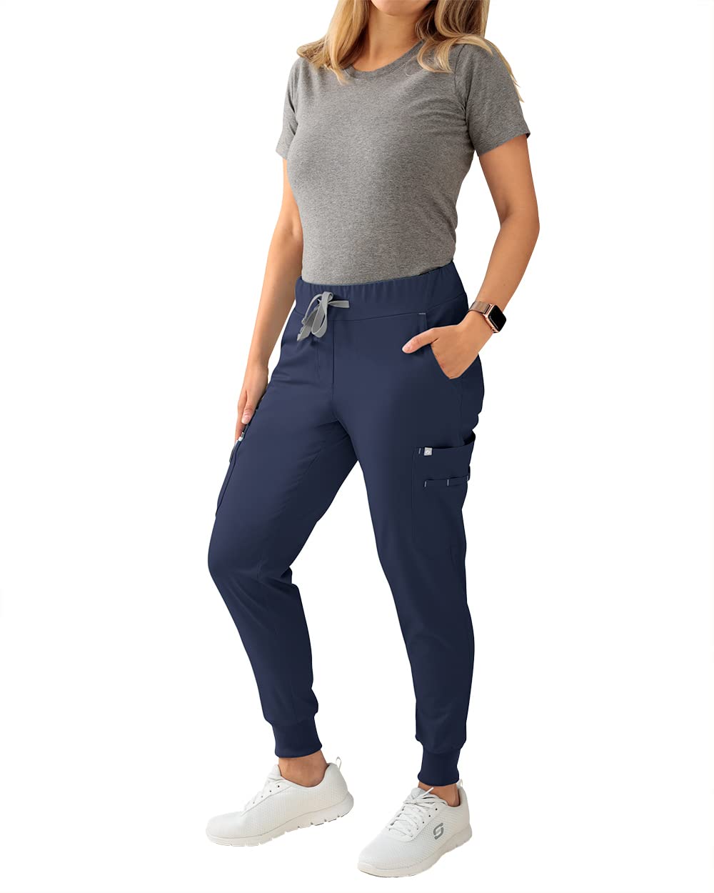 CLINIC DRESS Hose I kaere I Damen-Schlupfhose Pflegehose Arbeitskleidung I Bündchen Stretch Kurzgröße I Industriewäsche geeignet | bis 75 Grad waschbar |