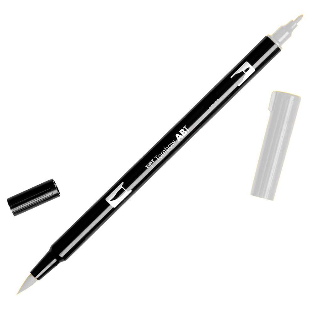 Amazon.com: Tombow Dual Brush Pen Art Marker, N95 - Cool Gray 1, 1