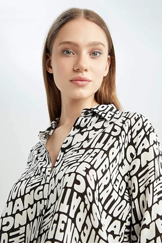 Image of TAGAS Women Printed Casual Shirt || Women's Casual Shirt || Women Formal Shirt || Stylish Shirt for Women || Shirt || Shirt (ST-8)