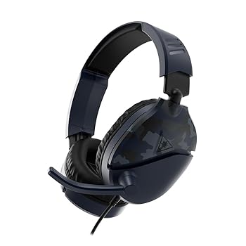 Turtle Beach Recon 70 Wired Gaming Headset Blue Camo
