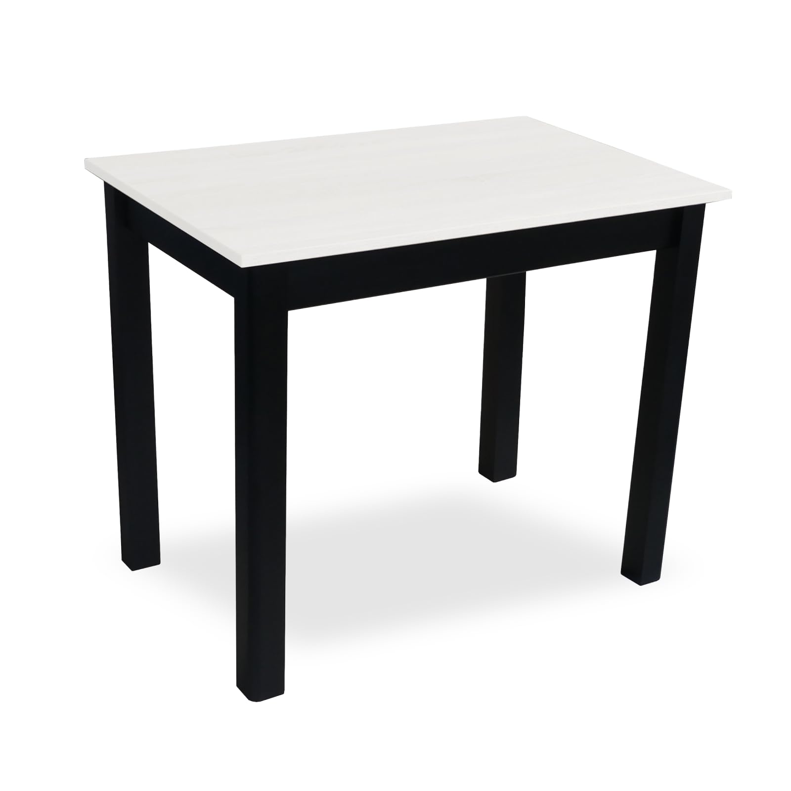 Tavolo da Pranzo in Legno 100x60 cm per 2 Persone - Tavolo Cucina Piccolo Stile Scandinavo - Pino - Piano