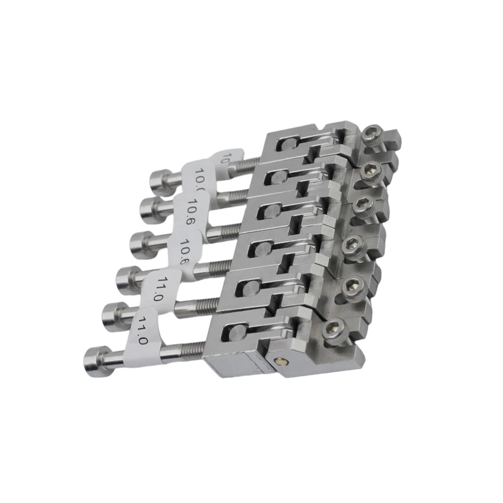 Puente De Guitarra Eléctrica De Acero Inoxidable Y Montura De Trémolo 6 Cuerdas | Puente de guitarra
