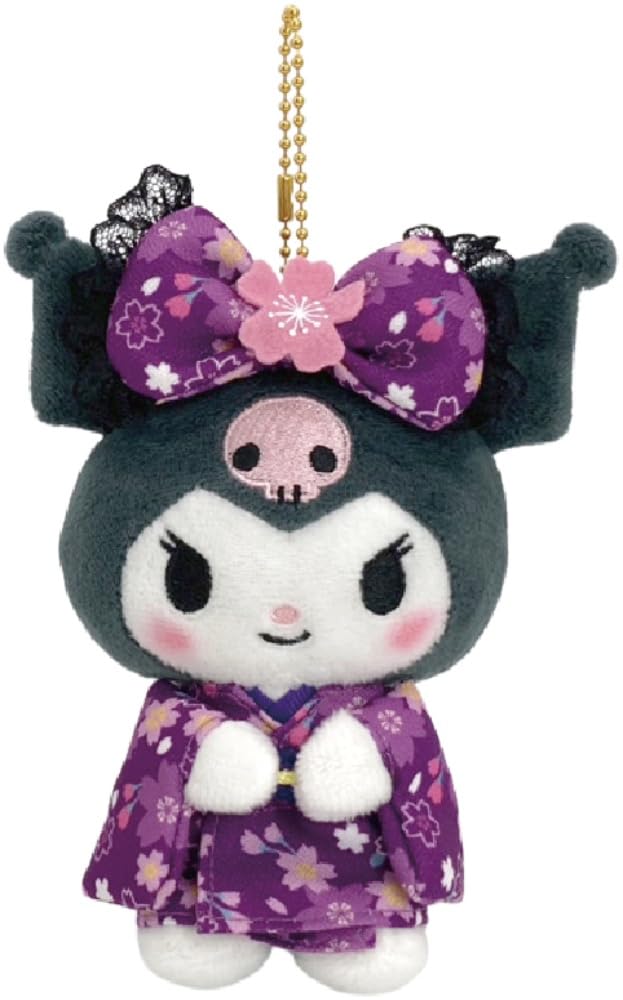 くろみ キーホルダー 着物 クロミ 立体キーホルダー（着物）｜サンリオオンラインショップ