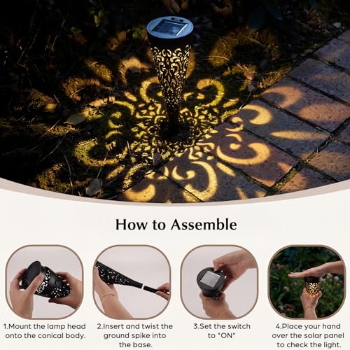 50% Off Hoikwo 4-Pack Solar Path Lights - Code F55YLTEQ - Image 7