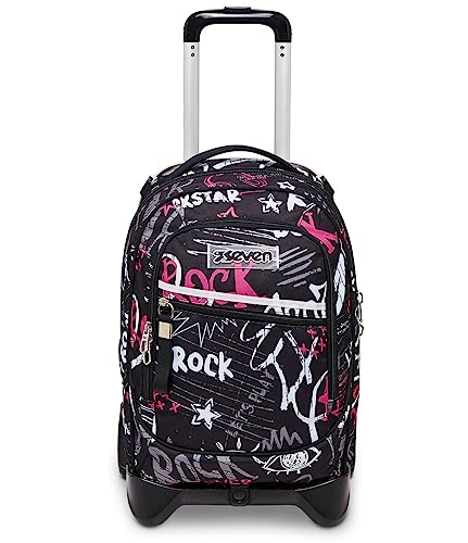 Seven Boy's Trolley avec système 3 roues anti-choc et grand volume