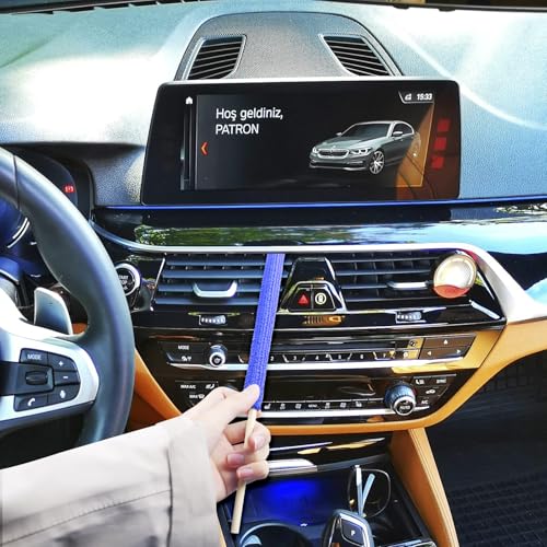Image of 22 PCS Microfiber Detail Duster Sticks, Mini Duster Crevice Cleaning Tool for Car Air Vents, Blinds, Fans, Windows, Small Spaces, Gap Dust Cleaner