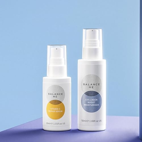 Miniatura 3 de Balance Me Set de regalo Plump + Brighten Suero reparador de vitamina C, refuerzo de colágeno, kit de iluminación de la piel definitivo para las
