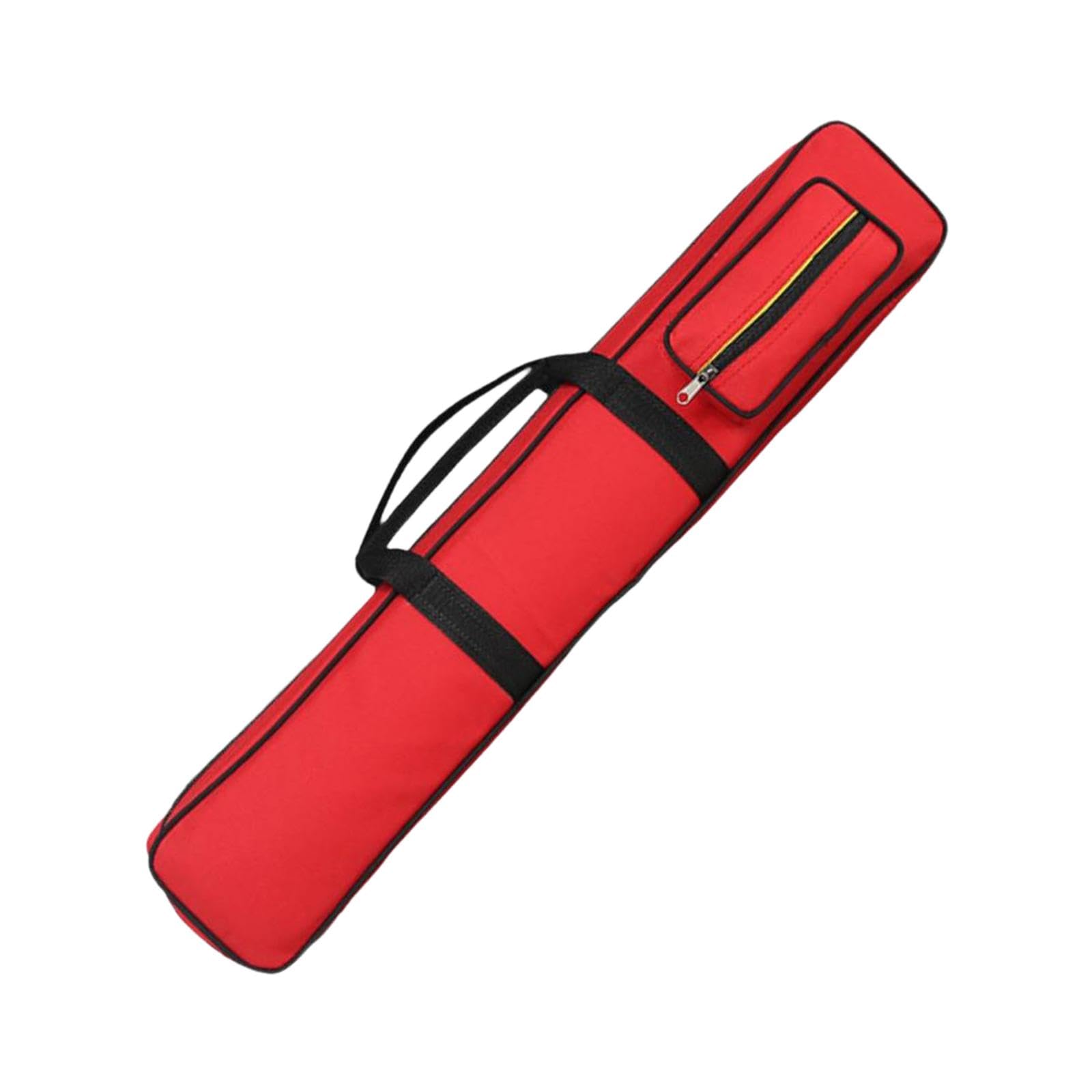 F Fityle Étui pour Queue de Billard à 8 Trous, Sac de Rangement pour Tige de Billard, poignée Portable, Sac de Transport pour Queue de Billard, Organisateur de
