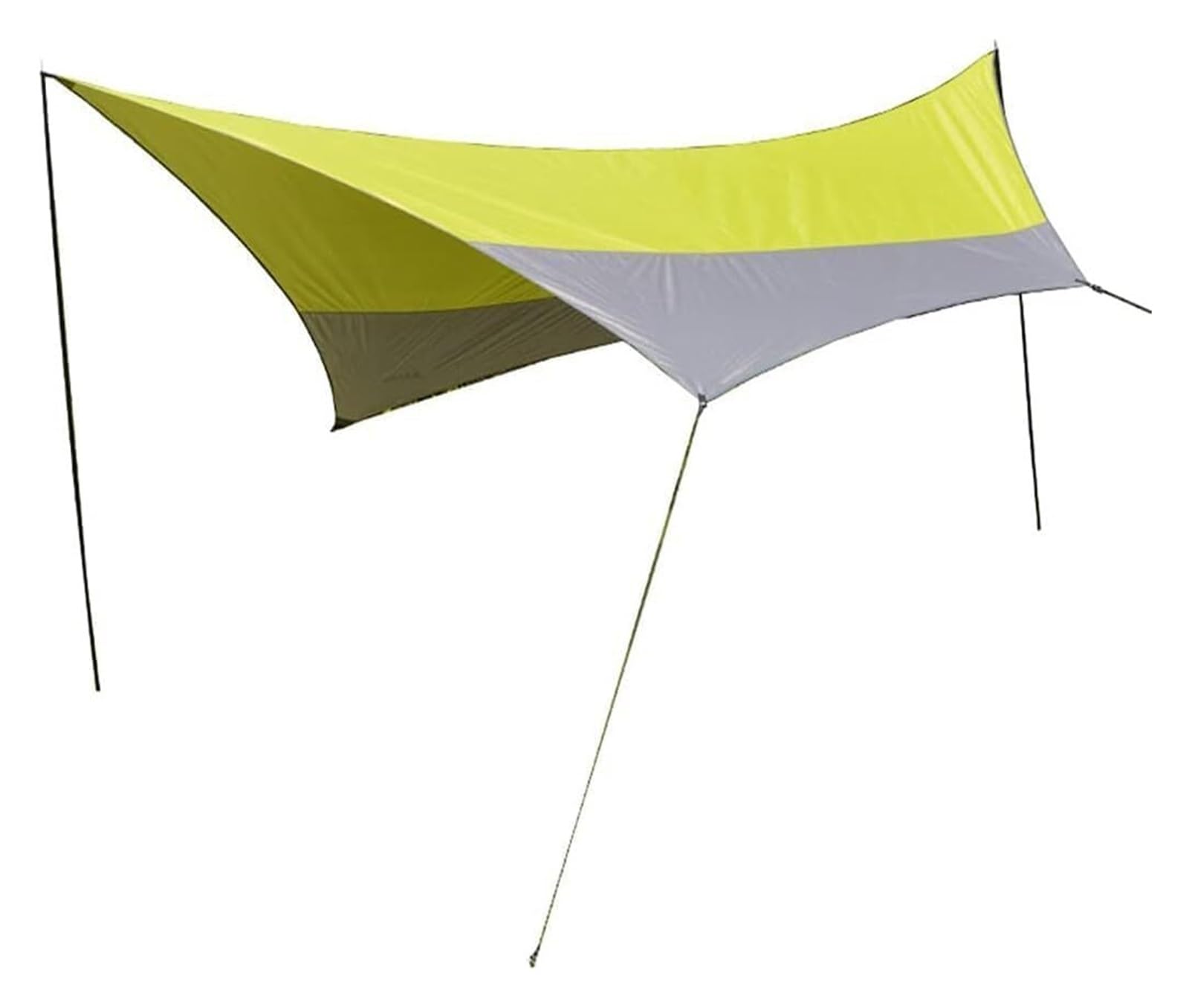Telo da Campeggio Pesante, Riparo da Campeggio Portatile, Tenda da Pioggia for Amaca, Telo da Campeggio Leggero Oxford 210D, 500 * 450 cm