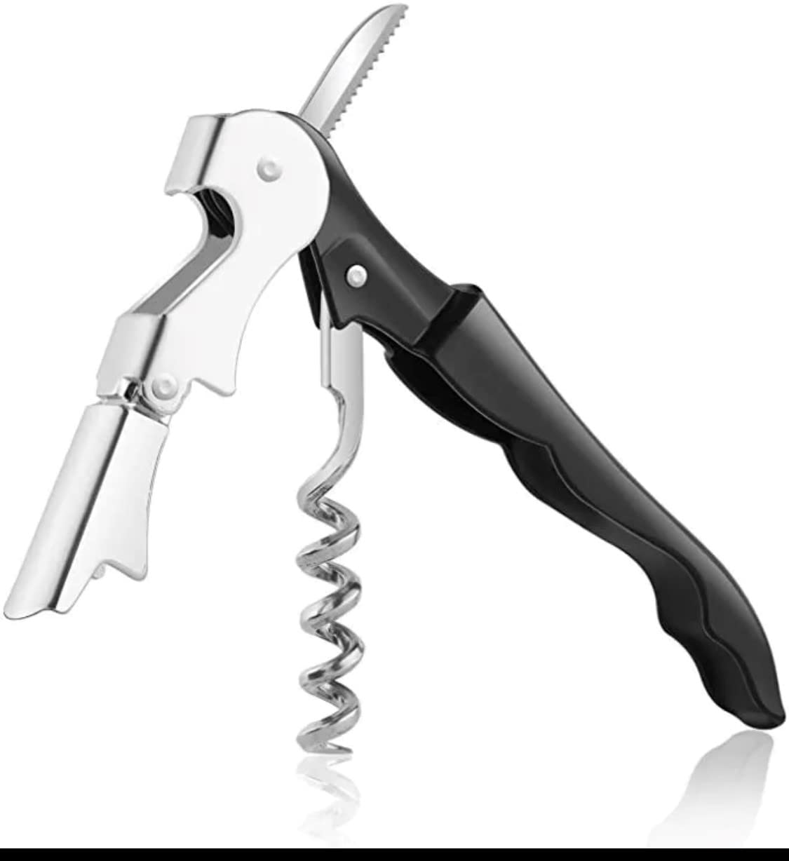 Bois Couteaux de sommelier, Tire bouchon professionnel en acier inoxydable, qualité hôtellerie Bois Couteaux de sommelier, Tire bouchon professionnel en acier inoxydable, qualité hôtellerie