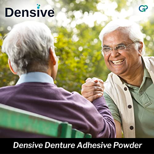 Image of Denture Adhesive Powder Pack of 6 | 15g Per Pack | Tasteless, flavorless, and odourless | Non-Toxic | Better gum hold | All day secure bond | Creates strong bond between gums and dentures