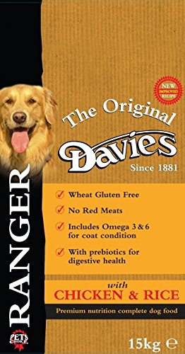 Davies Davies Ranger Dry Dog Food Chicken and Rice 15kg