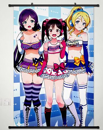 Amazon.com: Love Live Wall Scroll Poster Fabric Painting for Anime