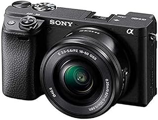 Sony Alpha 6400 | APS-C Mirrorless Camera with Sony 16-50 mm f/3.5-5.6 Power Zoom Lens ( Fast 0.02s Autofocus 24.2 Megapixels, 4K Movie Recording, Flip Screen for Vlogging ), Black