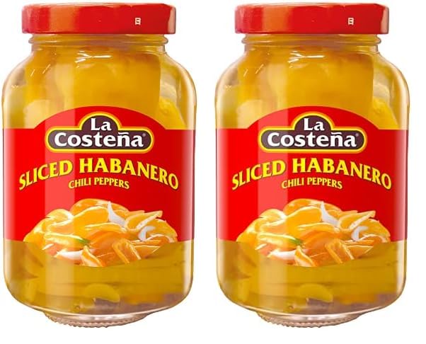 La Costena Habanero Pimientos 7.4 oz (paquete de 2)