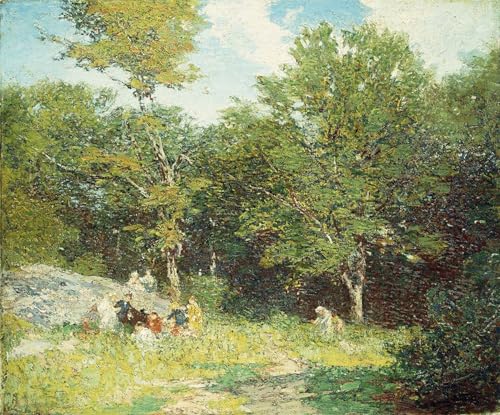 Impression d'art art tableau cueillir des fleurs reproduction musee grand format 60x90