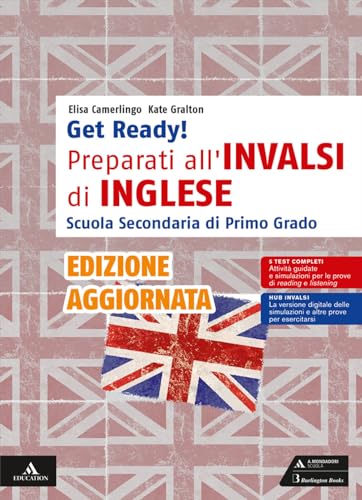 Get ready! Preparati all\'INVALSI di inglese. Per la Scuola media. Con e-book. Con espansione online