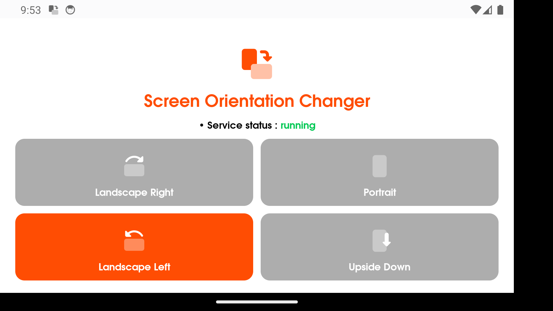 Screen Orientation Changer: Portrait to Landscape Mode, TV Orientation ...