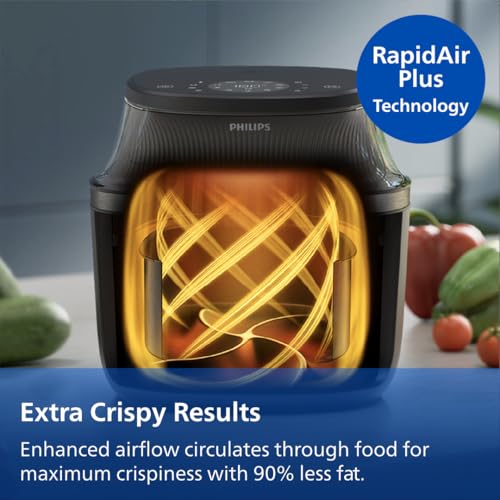 Philips Airfryer 3000 Series 6.5qt Air Fryer with Window — view 5
