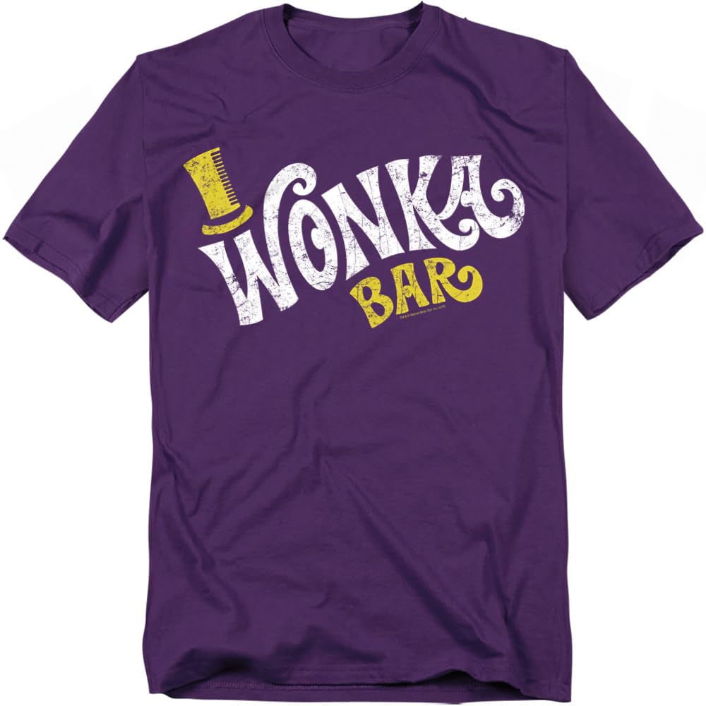 Willy Wonka Vintage Wonka Bar Logo T Shirt