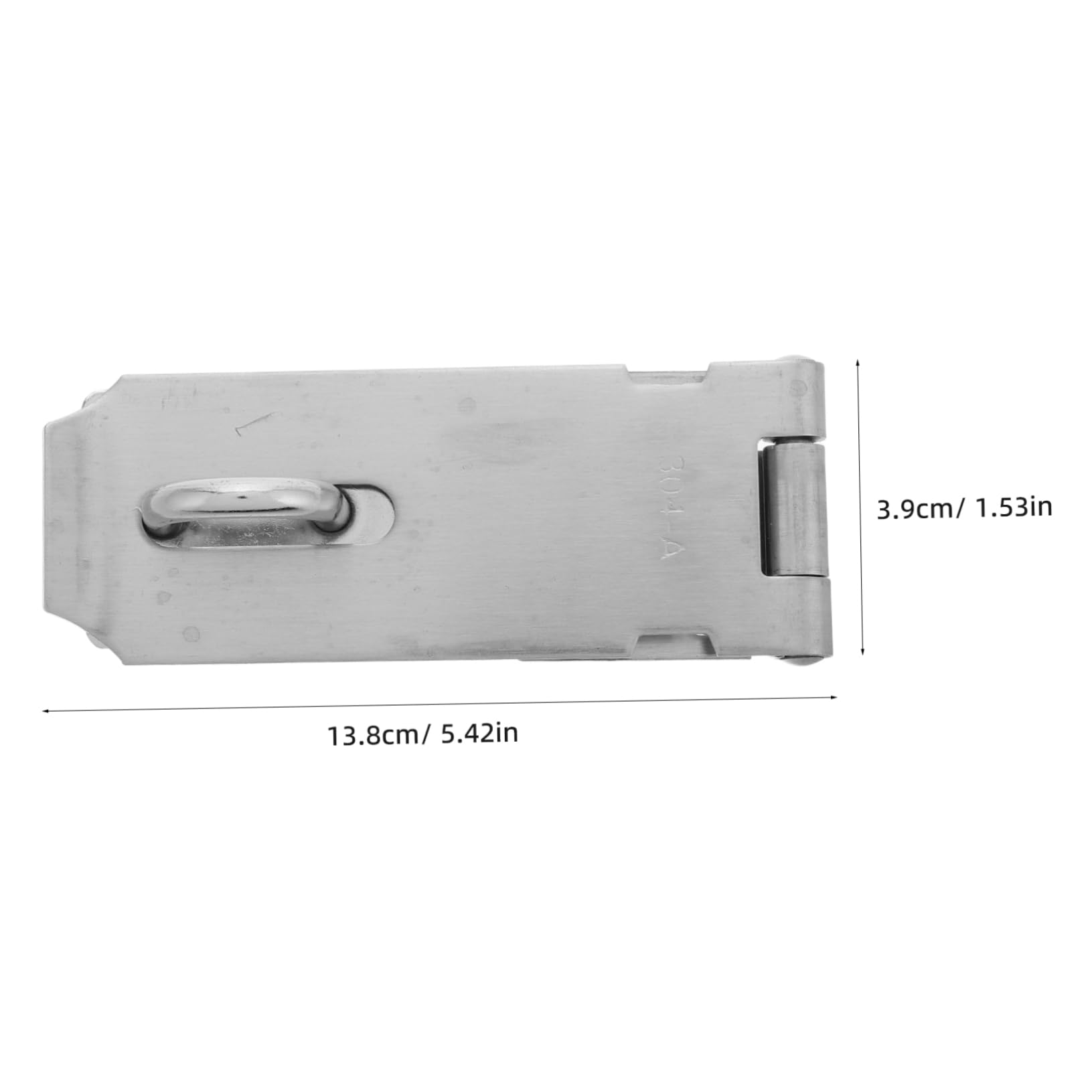 Mikikit Stainless Steel Latch Lock Heavy Duty Door Hardware Door Latch Security for Barn Gate Shed