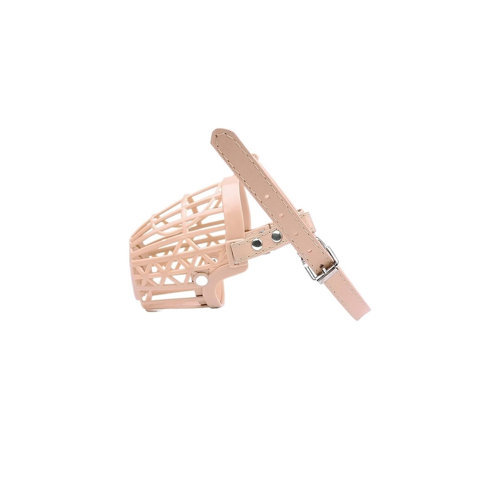 Museruola Silicone Traspirante Regolabile Anti-Morso Abbaio(XXL)