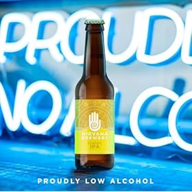 Nirvana IPA (12 X 330ml Bottles) 0.5% ABV | Alcohol Free Beer | Zesty Grapefruit Cascade Hops | Natural Carbonation | Low Calorie, 33 Calories Per Serving | Vegan | Non Alcoholic Premium Craft IPA | – Nirvana Brewery
