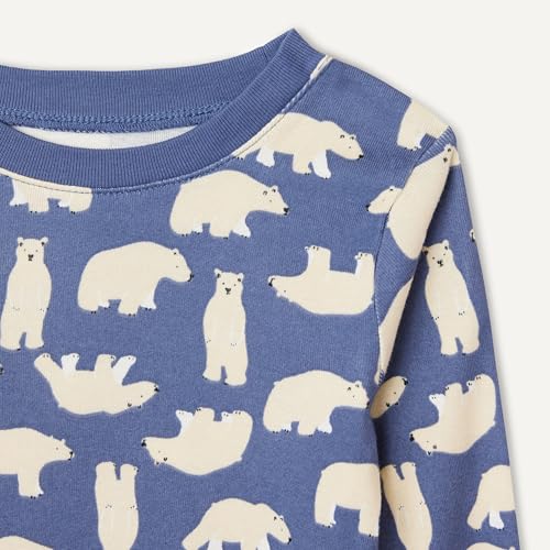 Image of Amazon Essentials Babies, Toddlers and Boys' Snug-Fit Cotton Pajama Set, Multipacks