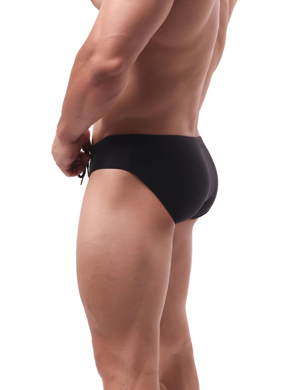 Slip Bañador Hombre Natación Secado Rápido Cordón Interno Ajustable