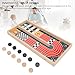 Table Hockey Game, Kids Adults Two Player Interactive Track Design Toy for Family Parent Child Interaction