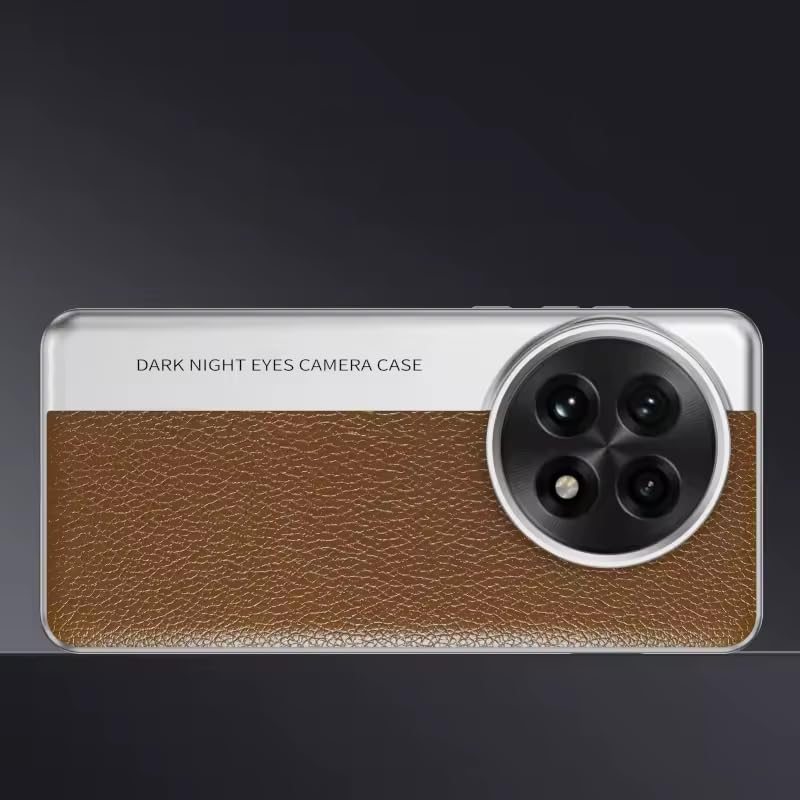 Image of MILLION CASES Back Cover Case for OnePlus 13R Shockproof Protective Only Live Once TPU Case for Men & Boys(Brown)
