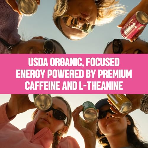 Image of Joggy Organic Energy Drink, Solar Mango 12pk (8.4oz)