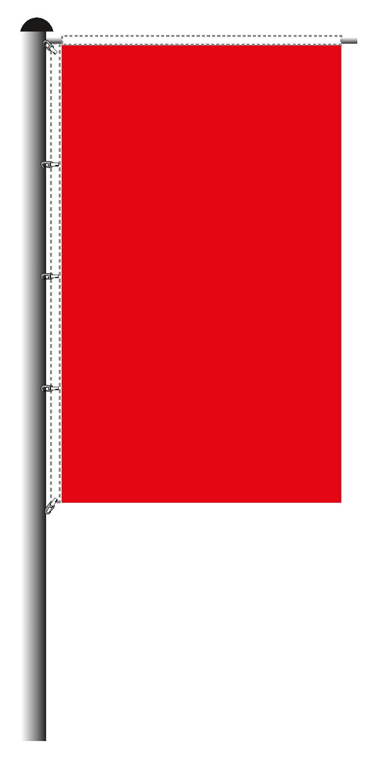 Ausleger-Flagge: Bad Heilbrunn | 300x120cm