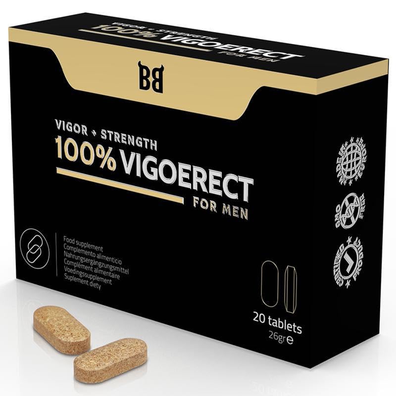 Afrodisíacos marca BLACKBULL BY SPARTAN BLACKBULL BY SPARTAN - 100% VIGOERECT POTENCIADOR PARA HOMBRE 20 CÁPSULAS