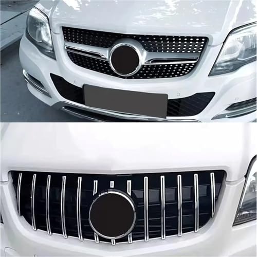 Grille calandre Benz GLK X204 2013-2015 maille ABS chrome noir
