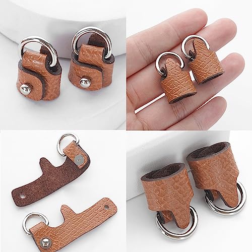 Image of Chispee Leather Shoulder Strap Replacement Set, Adjustable Purse Strap Extender for Crossbody Bag Conversion