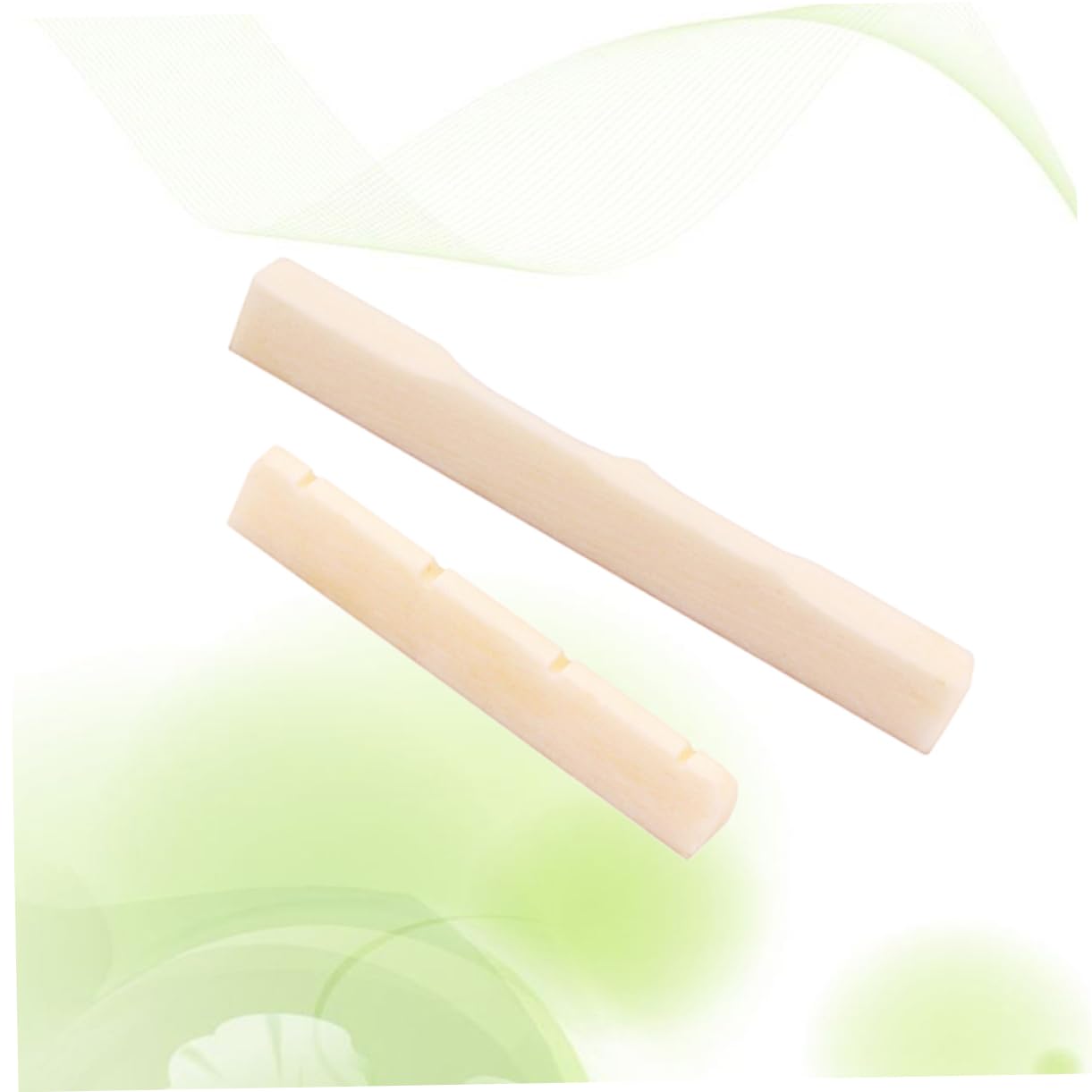 Totority Ukulele Guitar Saddle Nut Nut File Kit Dj102 Easy to Cut Fit Your Guitar Improve Sound