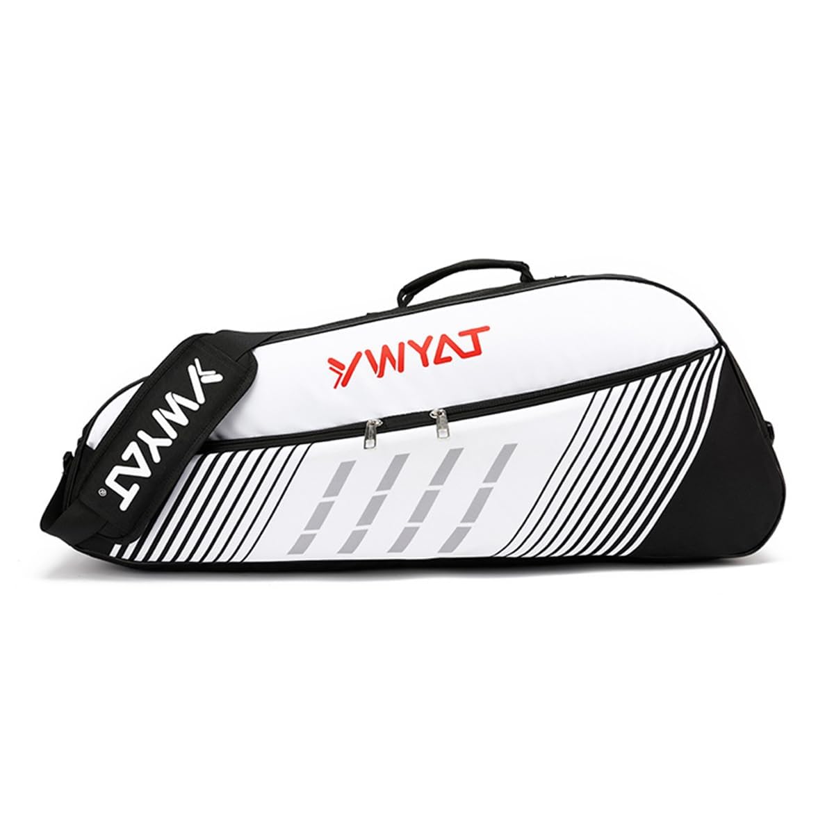 Borsa da Badminton Tennis,Borsa per Racchetta da Tennis,Borsa da Badminton per 3 Racchette da Badminton,Tela,Impermeabile,Tracolla Regolabile e Staccabile