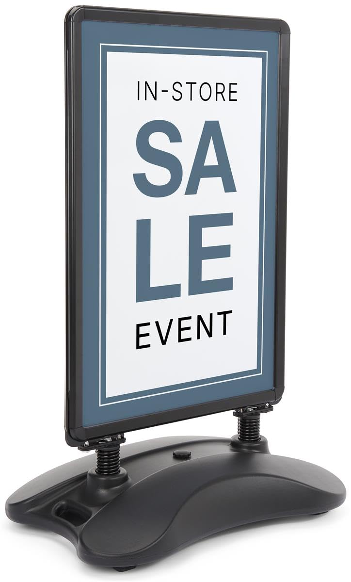 Amazon.com : Displays2go Sidewalk Poster Stand with Water-Fill