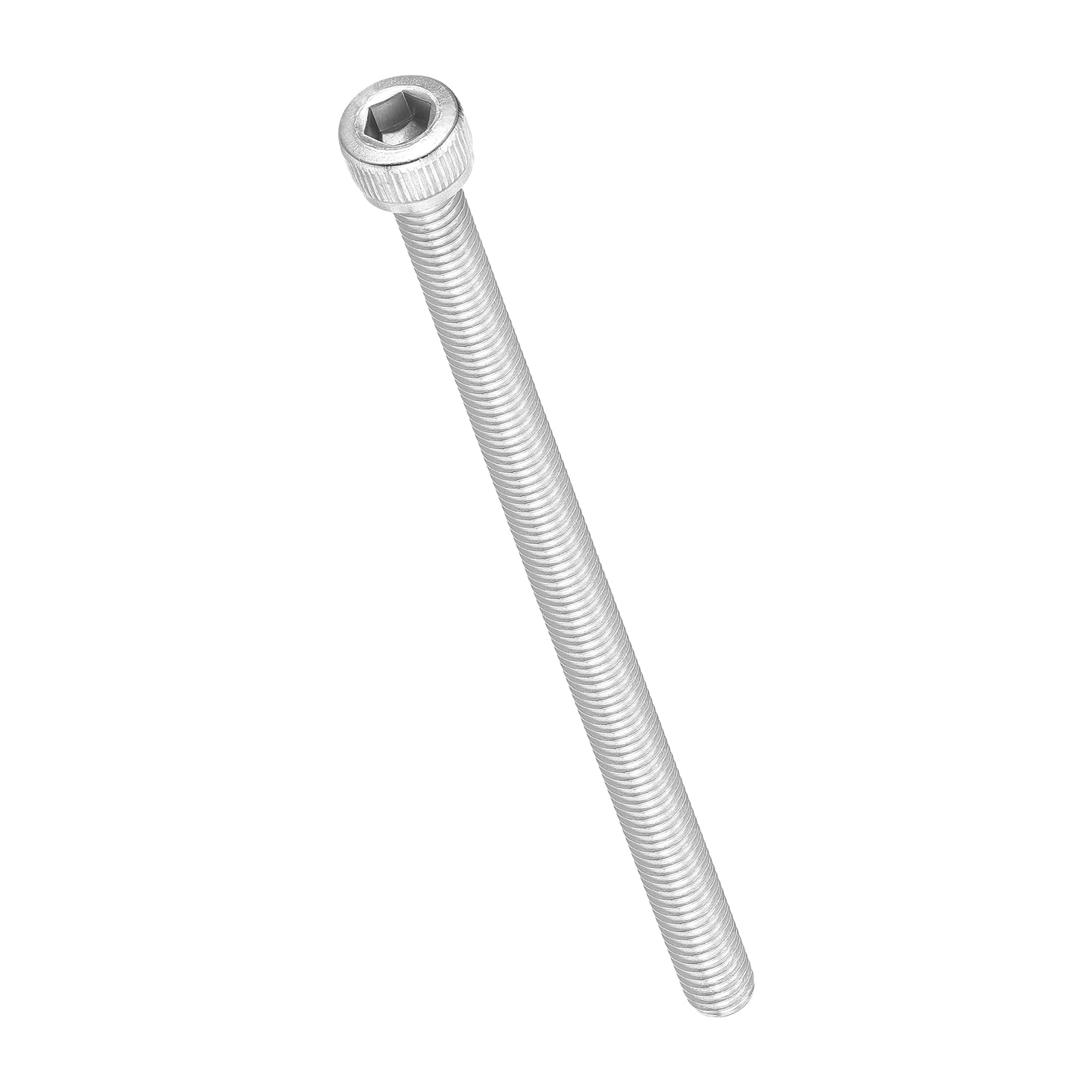 METALLIXITY Socket Head Cap Screw(M5-0.8x85mm)6Pcs, 304 Stainless Steel Allen Socket Drive Metric - Machine Internal Hex Screw UNC Coarse Thread, Silver Tone — image 1